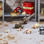 Vilac - Voiture en bois, Moit-moit - Grand modèle rouge – Image 2