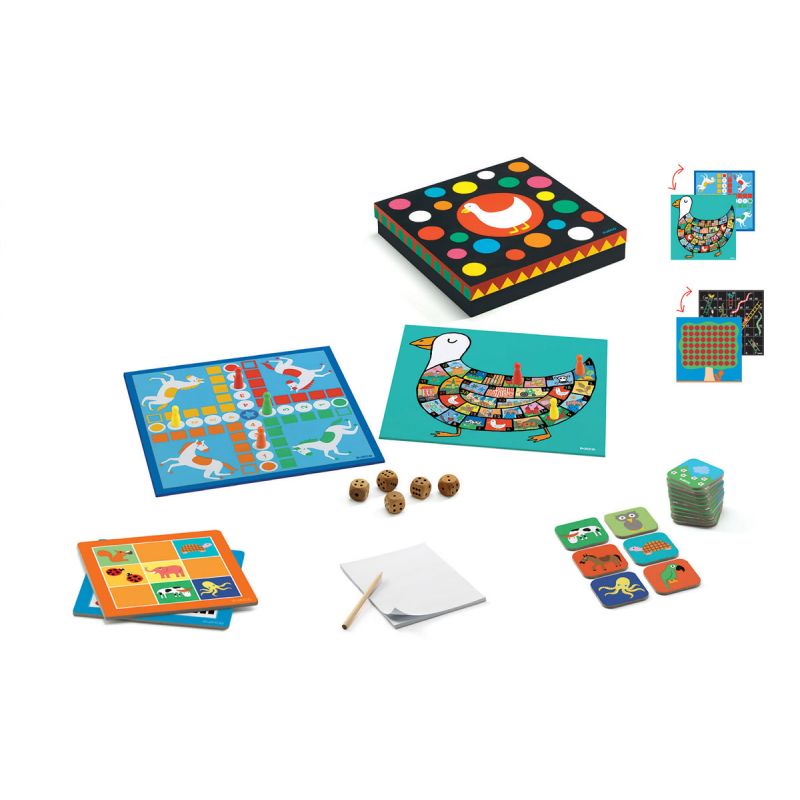 12jeux.jpg Djeco - Coffret 12 jeux – Image 1