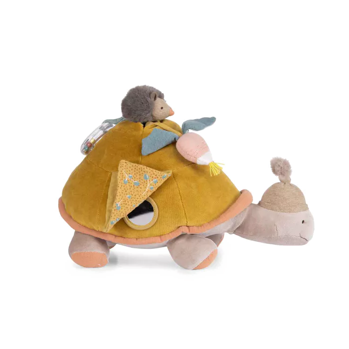 Moulin Roty - Grande tortue d'activités - Trois petits lapins – Image 1