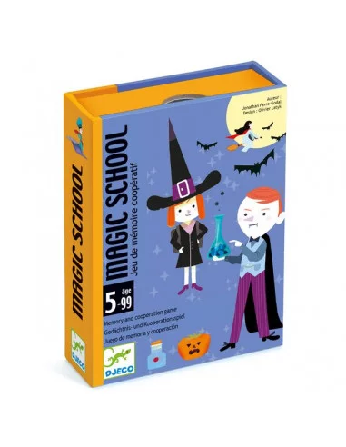 jeu-de-carte-magic-school-djeco Djeco - Jeu de cartes "Magic school" – Image 1