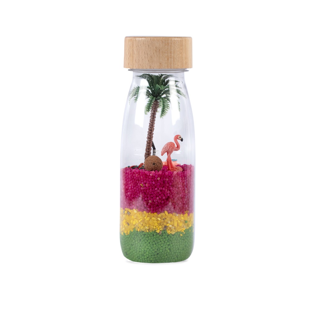 petit-boum-spy-bottle-flamingo Petit Boum - Bouteille sensorielle Spy Flamingo – Image 1