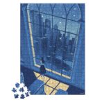 Janod - Puzzle "la nuit bleue" - 500 pièces – Image 2