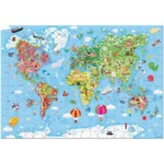 Janod - Puzzle géant "Monde" - 300 pièces – Image 2