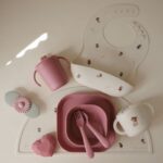 Mushie - Bavoir silicone - Fairy Mice – Image 2