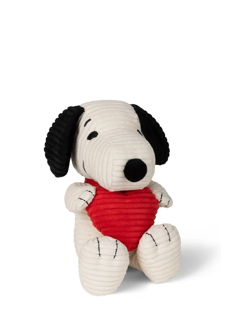 BONTON TOYS - Snoopy ECO Velours côtelé avec cœur – Image 1