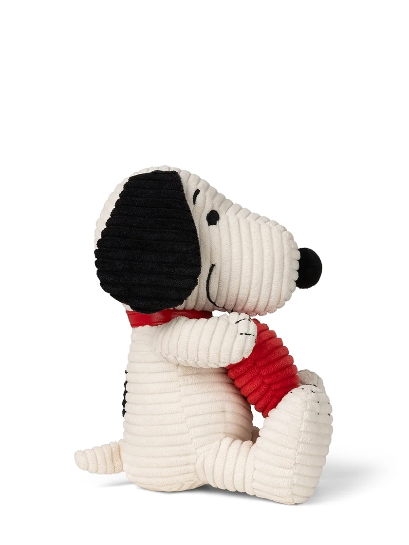 BONTON TOYS - Snoopy ECO Velours côtelé avec cœur – Image 2