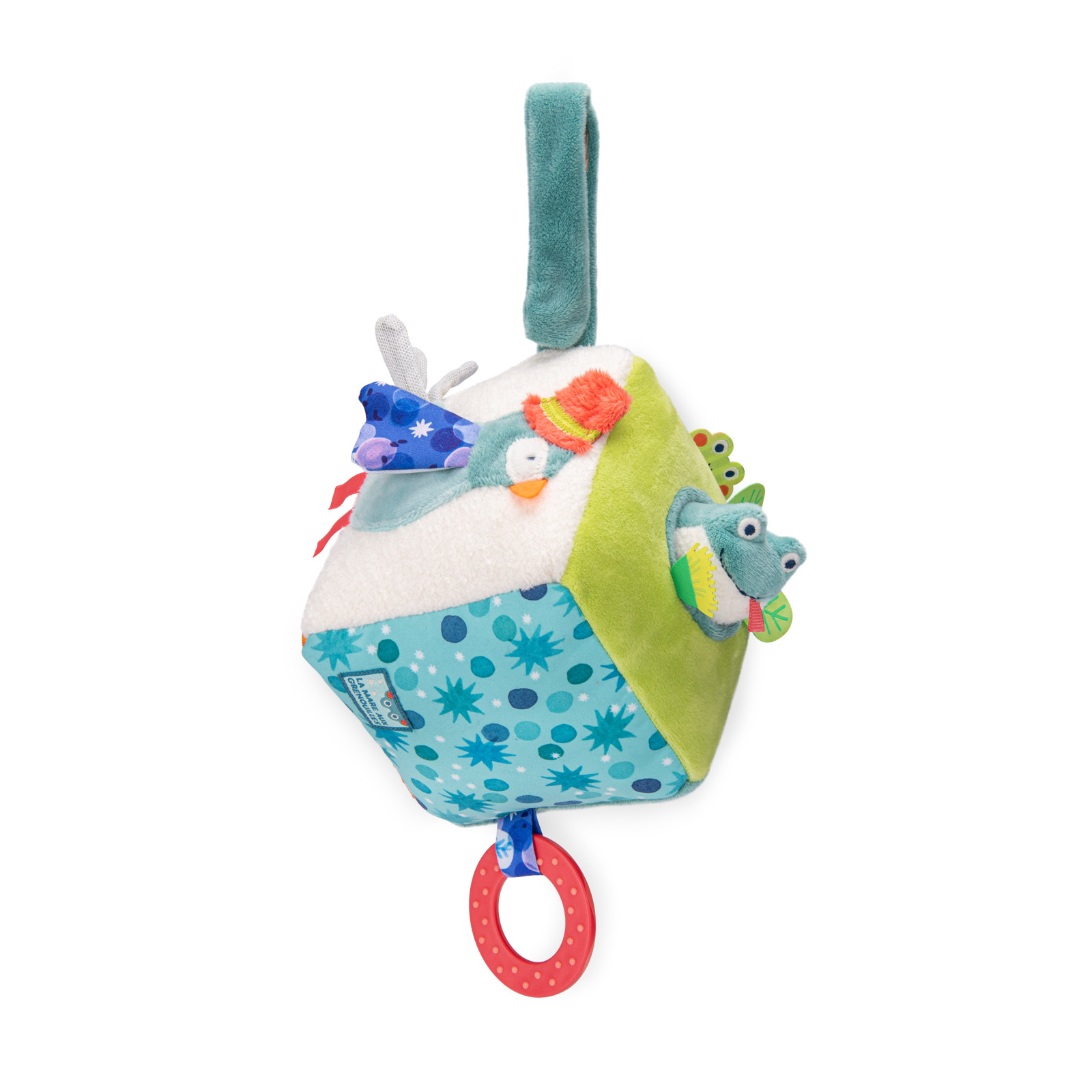 689089_1 Moulin Roty - Cube d'activités tissu - La mare aux grenouilles – Image 1