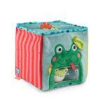Moulin Roty - Grand cube d'activités tissu - La mare aux grenouilles