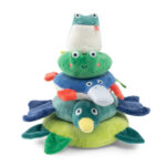 Moulin Roty - Animaux empilables tissu - La mare aux grenouilles