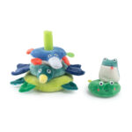 Moulin Roty - Animaux empilables tissu - La mare aux grenouilles – Image 2