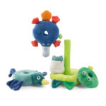 Moulin Roty - Animaux empilables tissu - La mare aux grenouilles – Image 4